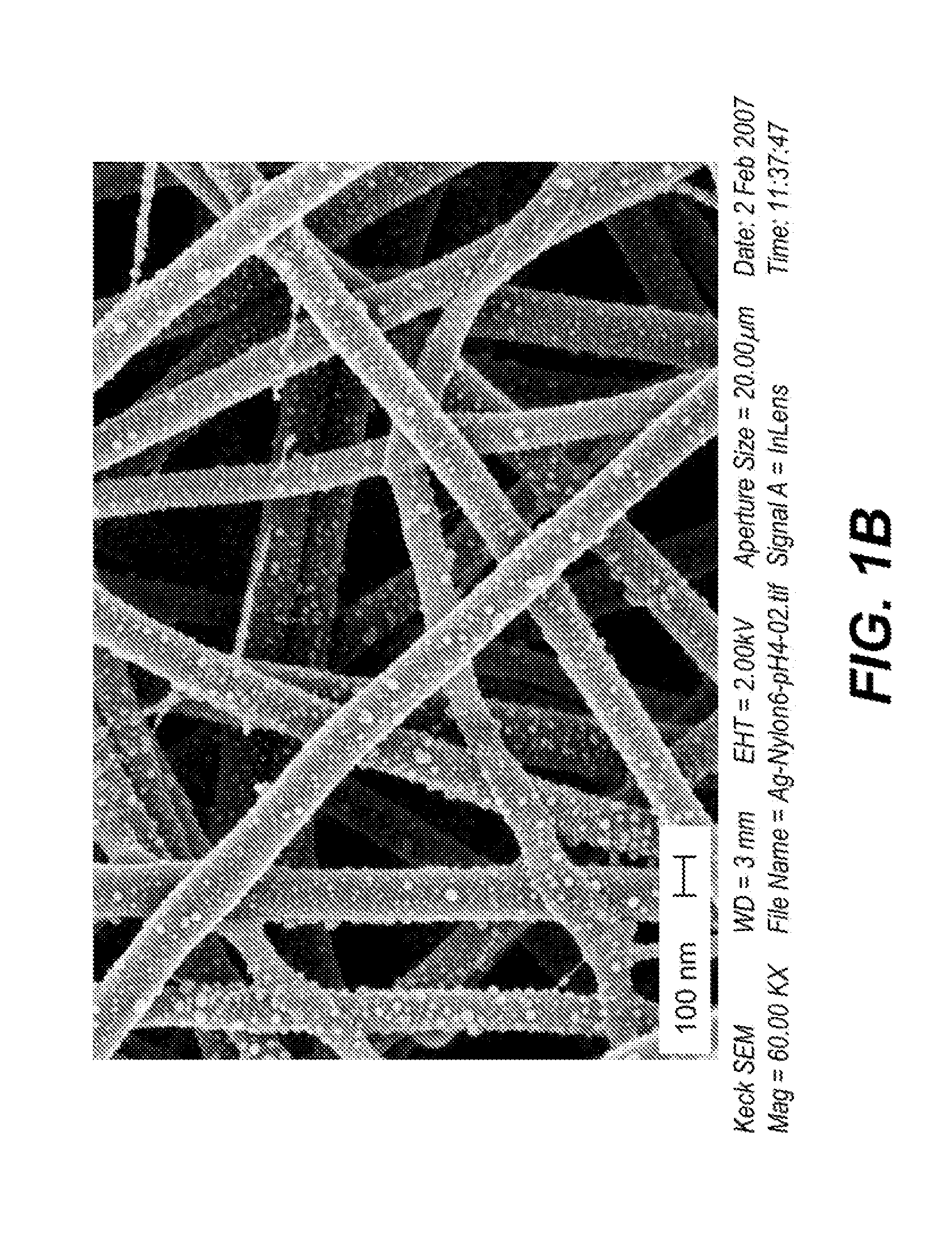 Conformal particle coatings on fiber materials for use in spectroscopic methods for detecting targets of interest and methods based thereon