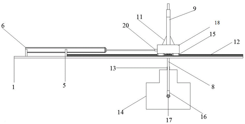 Two-dimensional green water experimentation device