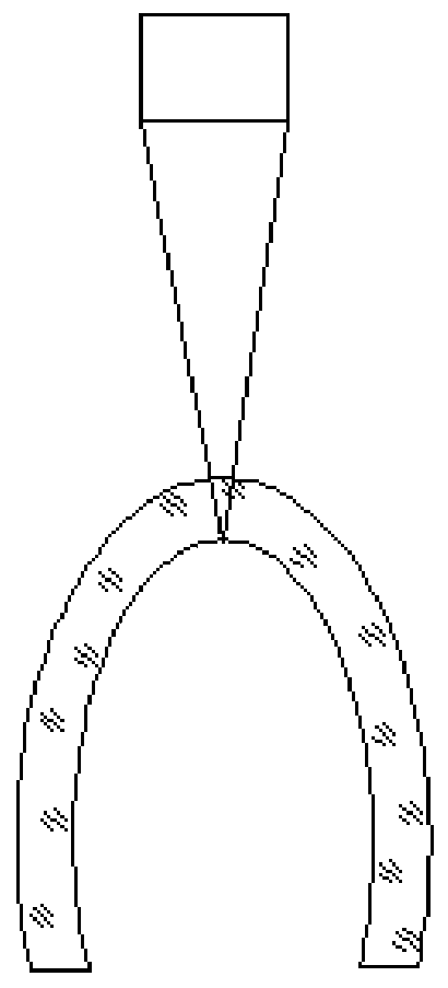 Method for machining micro-nano structure with antireflection function of large-format transparent curved surface part and system