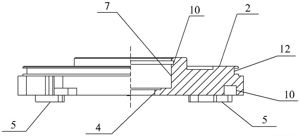 Motor cover and motor housing assembly structure