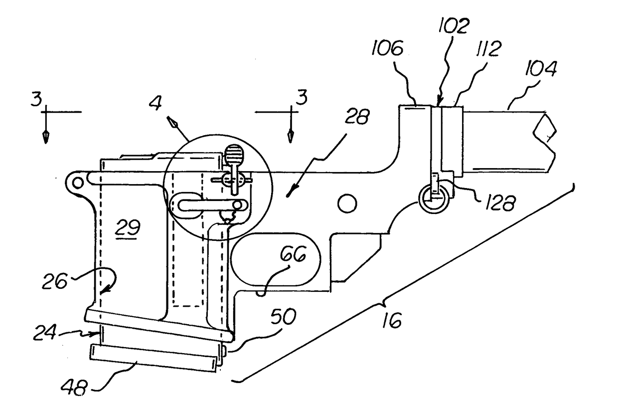 Firearm lower receiver with non-detachable magazine