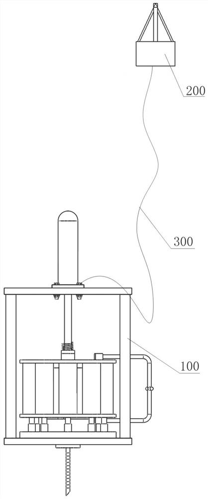 A sediment pore water sampling system and its sampler