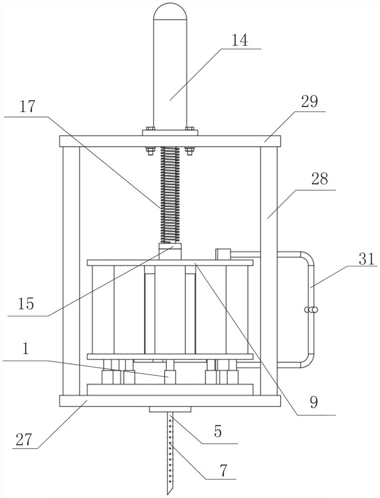 A sediment pore water sampling system and its sampler