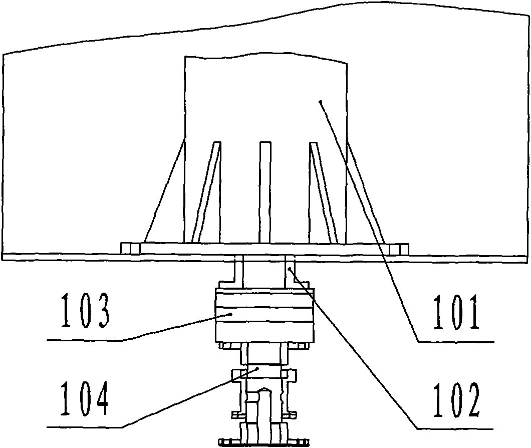 Bidirectional cement-soil mixing pile machine