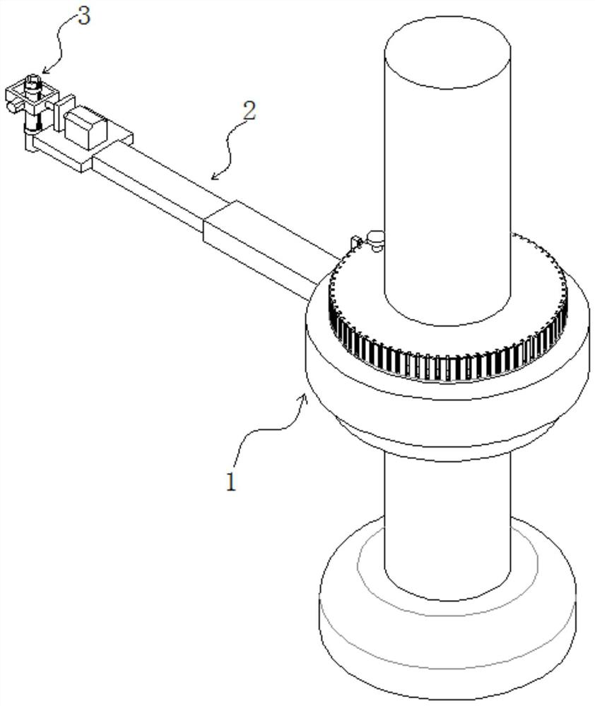 A multi-angle adjustable puncture positioning frame for b-ultrasound