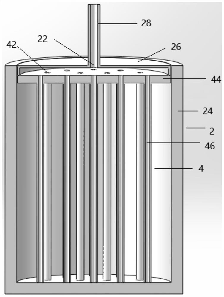 A kind of synthesis furnace and synthesis method for preparing silicon carbide powder