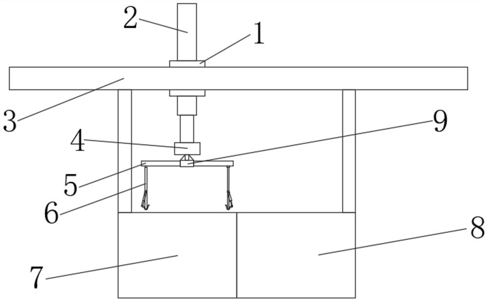 Silver melting surface pretreatment device with high adaptability