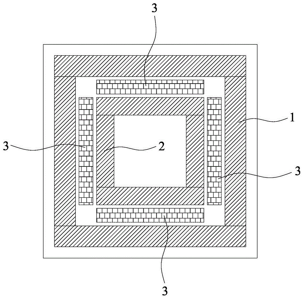 Tensile type pile soil deformation coordinator