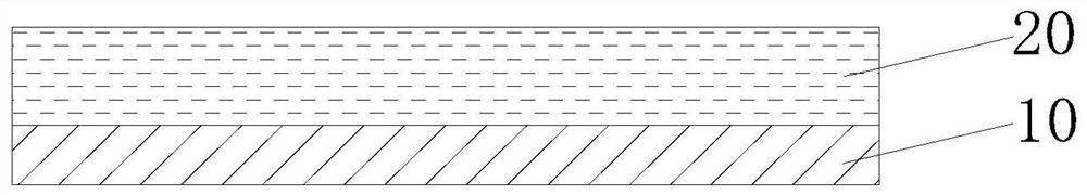 Flexible energy storage film and its preparation method, film capacitor