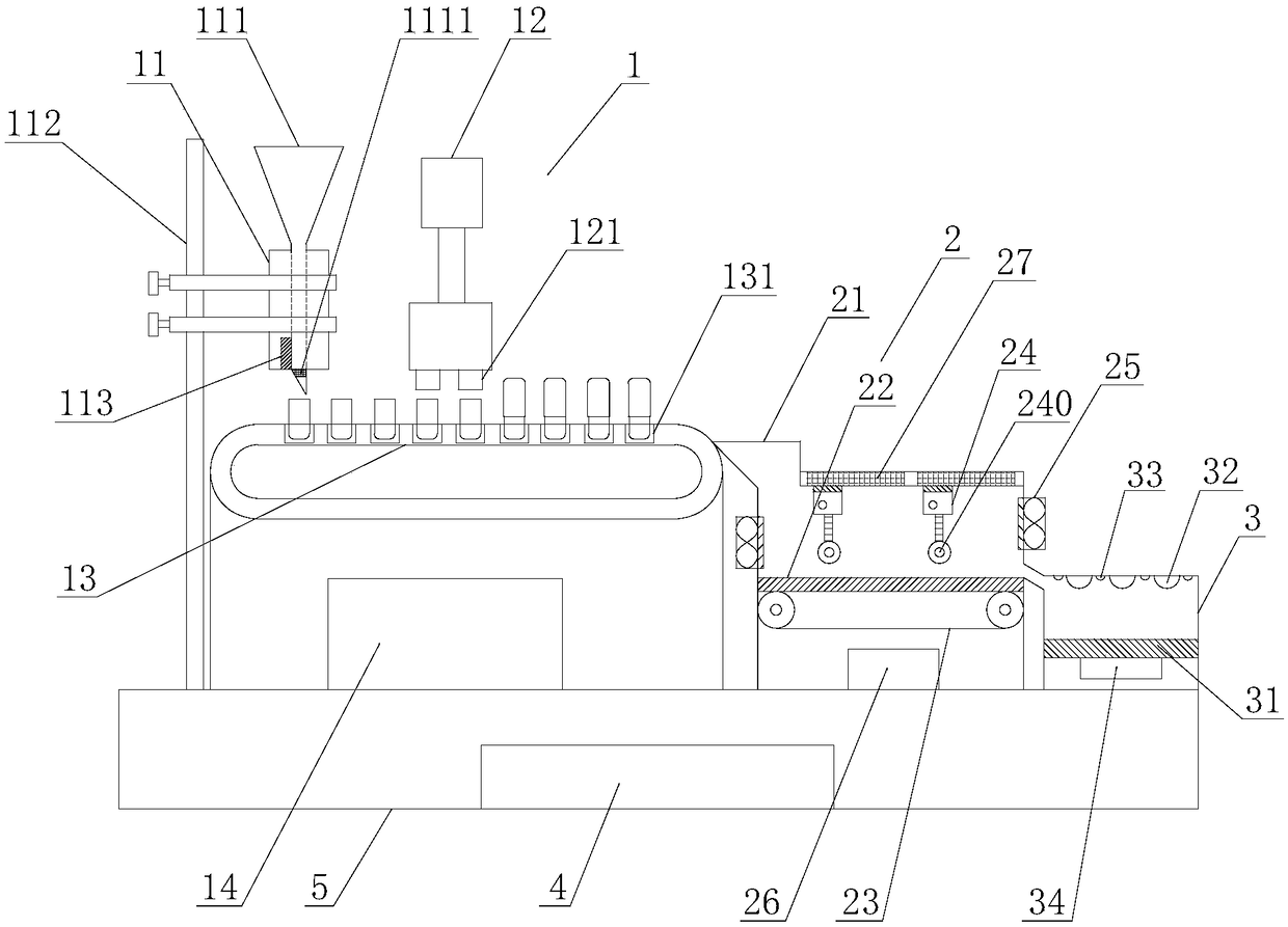 Capsule filling and cleaning integration device