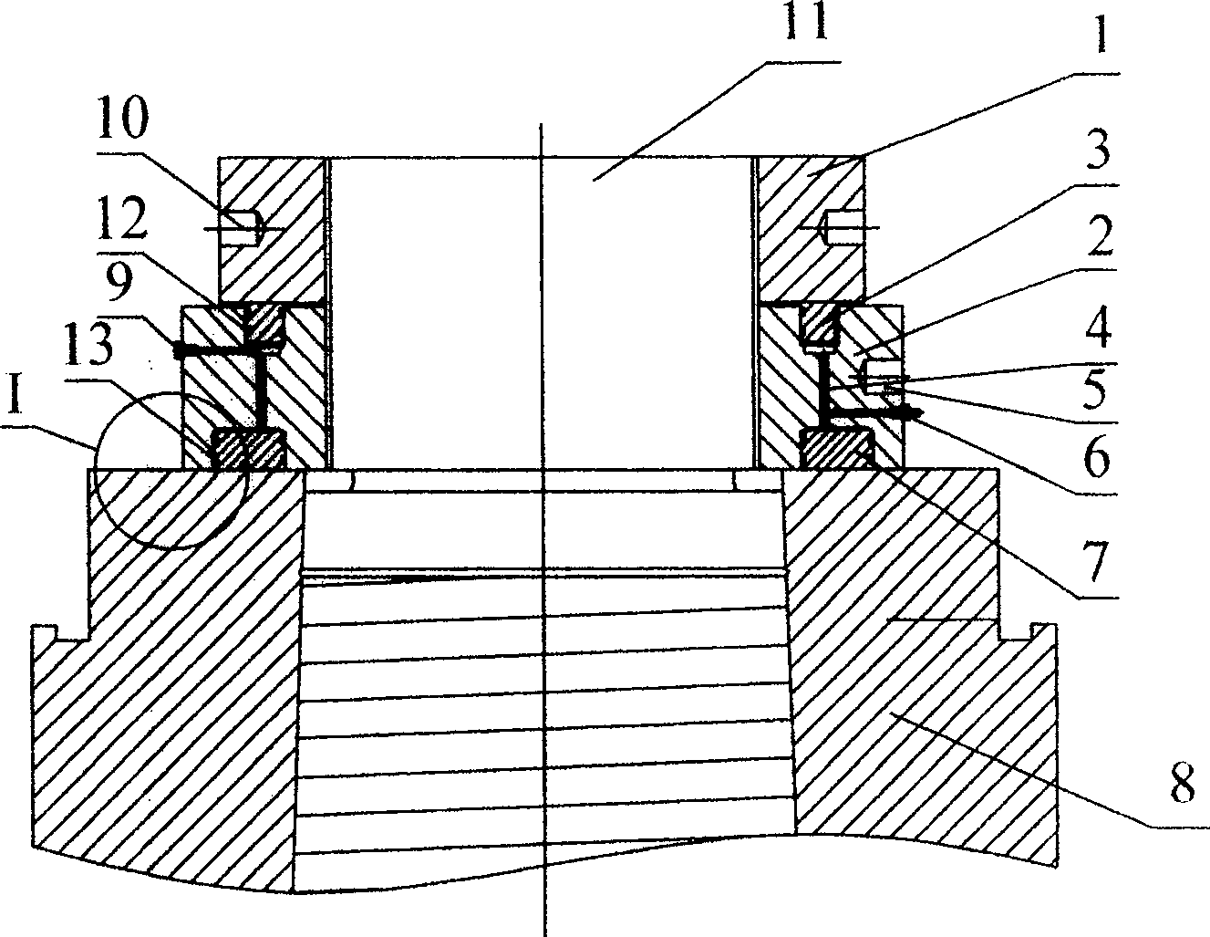 Force split hydraulic screw