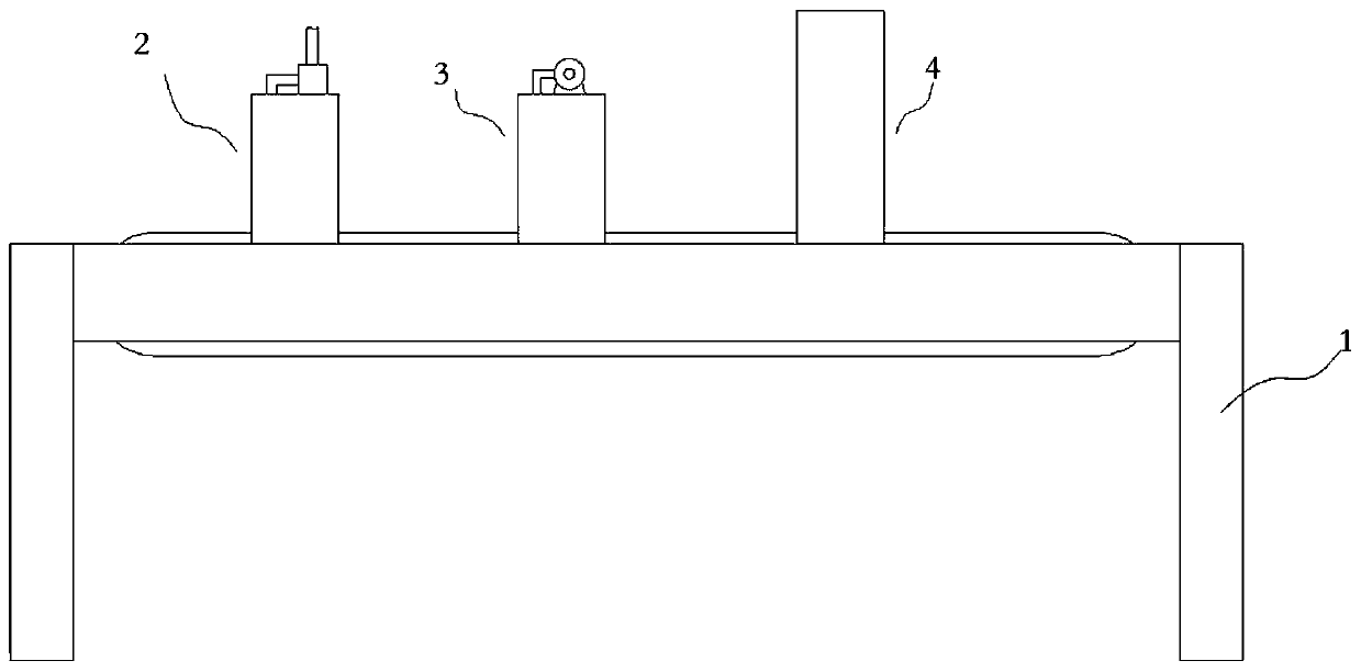 Production system and production process of waterproof plate for tunnel