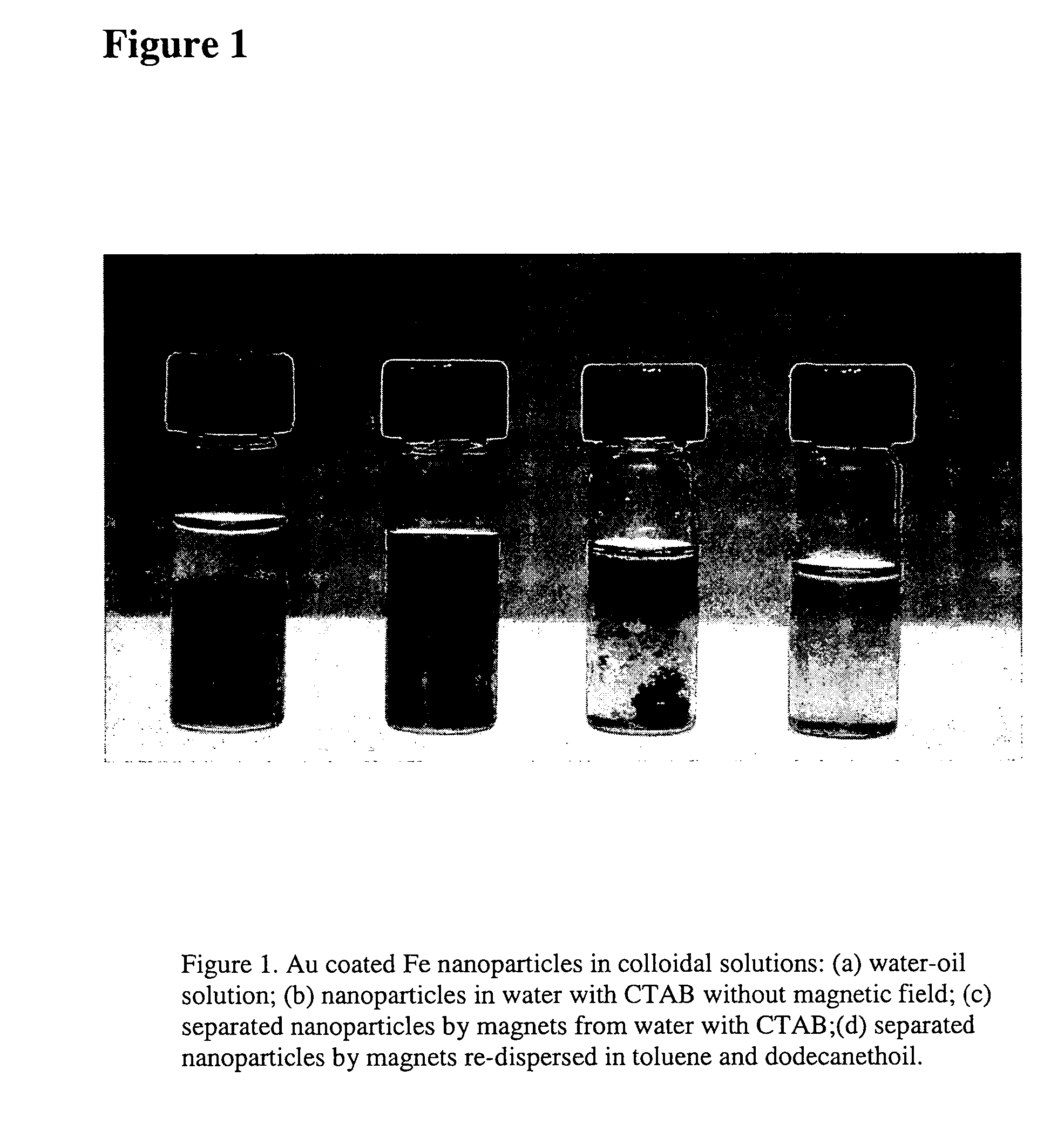 Methods for the fabrication of gold-covered magnetic nanoparticles