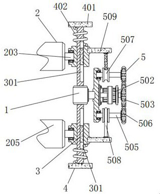 Gap adjusting device for printing roller sets of carton printing machine