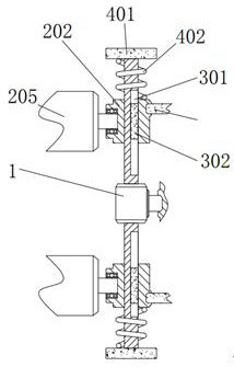 Gap adjusting device for printing roller sets of carton printing machine