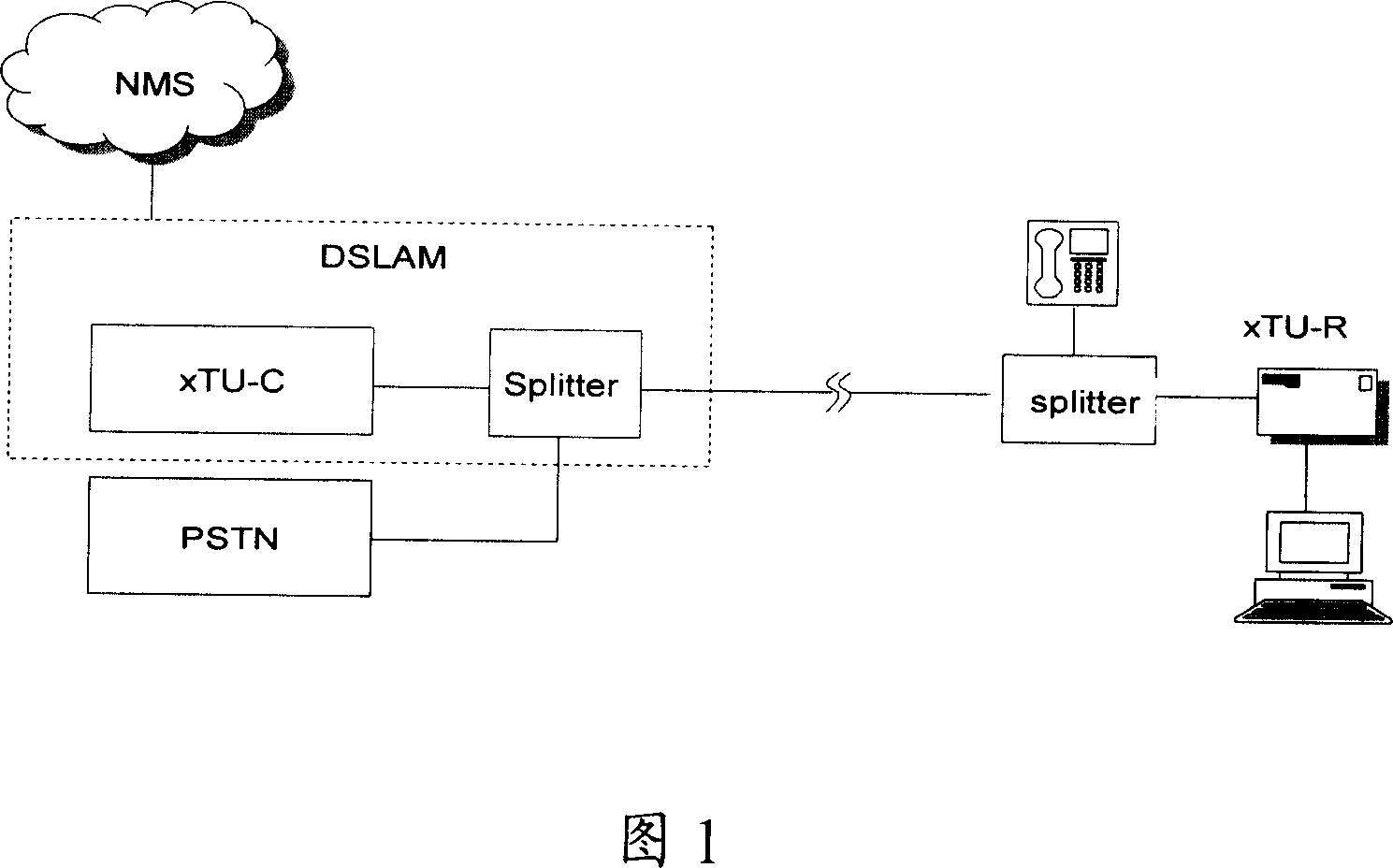 Discrete multi-audio frequency modulation data transmitting method and system