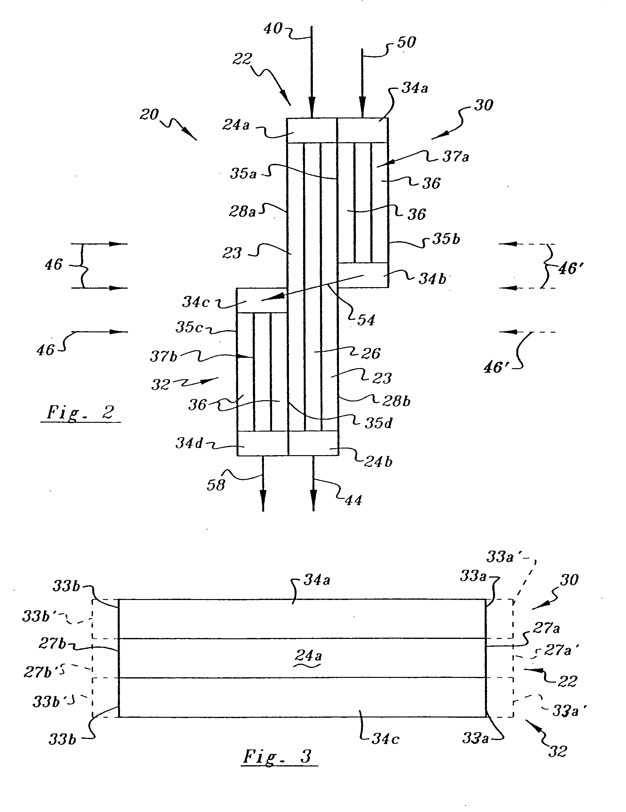 Heat exchanger package with split charge air cooler