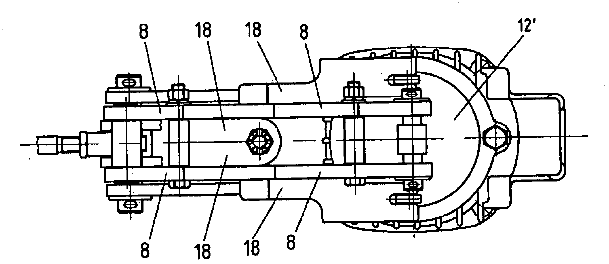 Supplementary braking thrust unit for brake