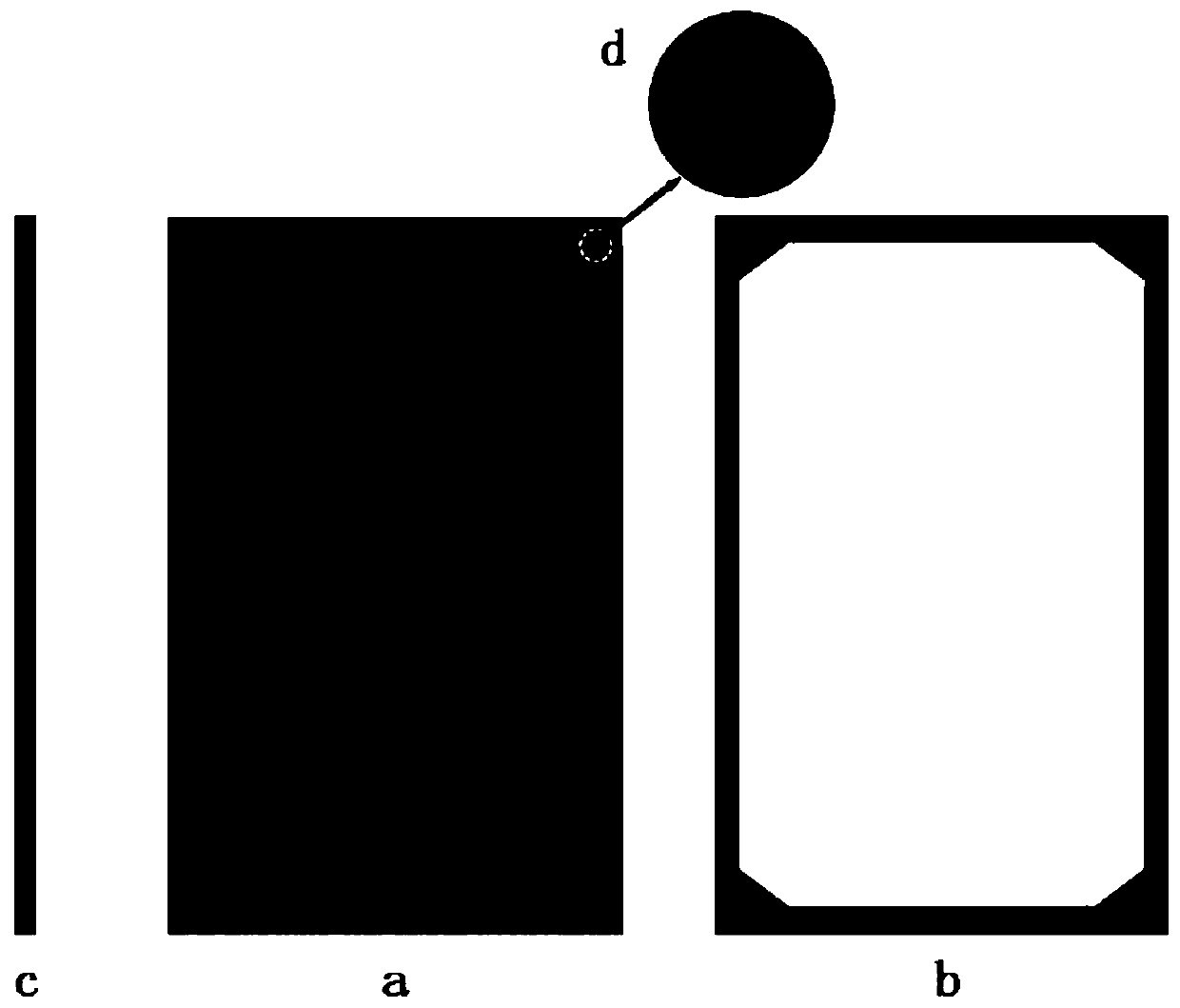 A high-resolution radiation imaging system, imaging method and application thereof