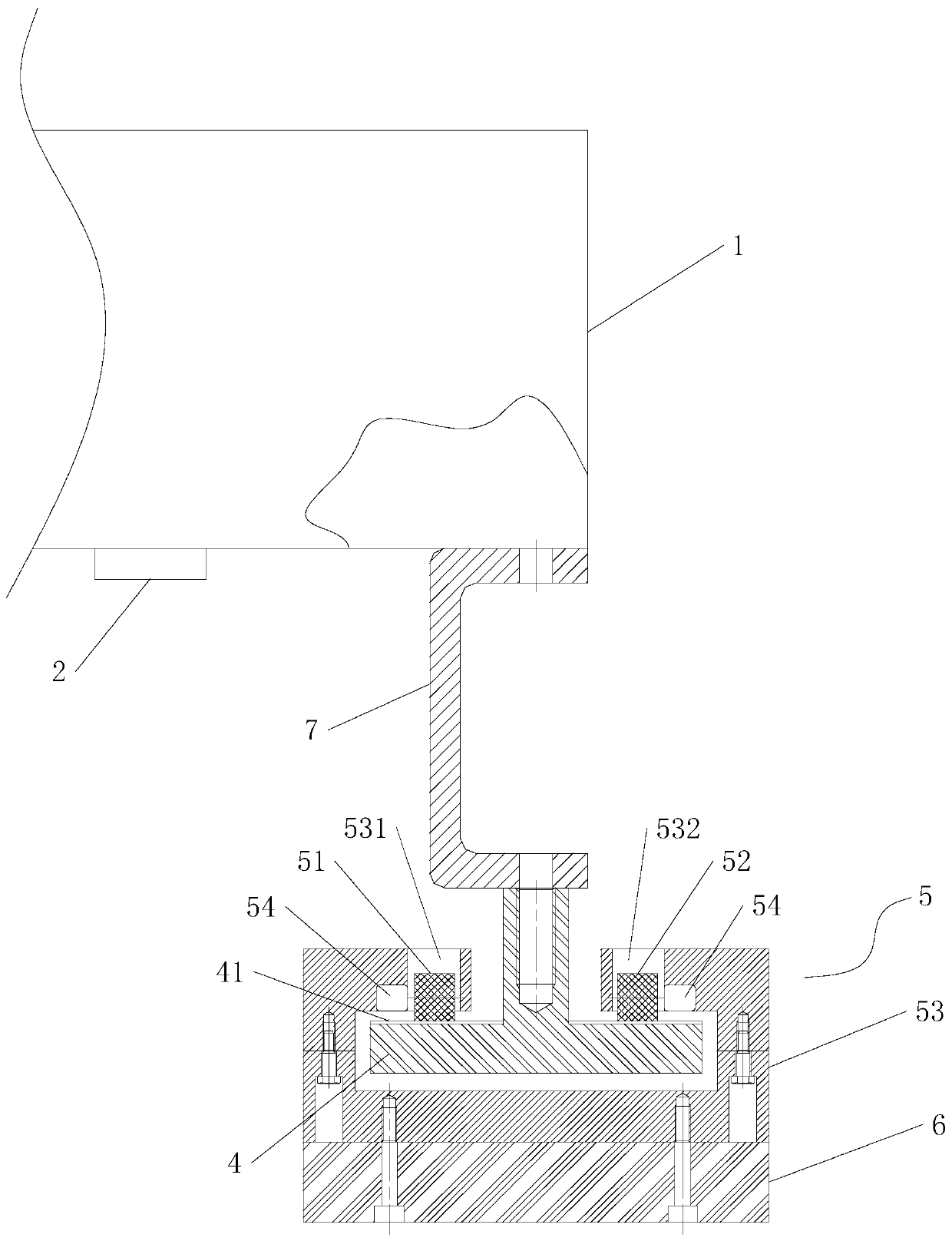 Car lift eccentric load adjusting device, elevator and car lift eccentric load adjusting method