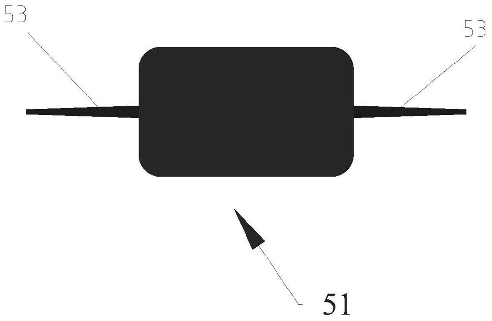 Front pattern structure of solar cell suitable for step-by-step printing and solar cell