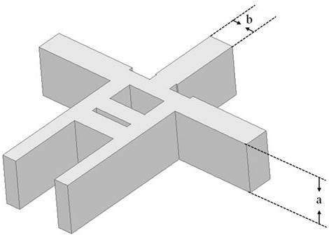 Application of an improved terahertz high isolation e-plane power divider