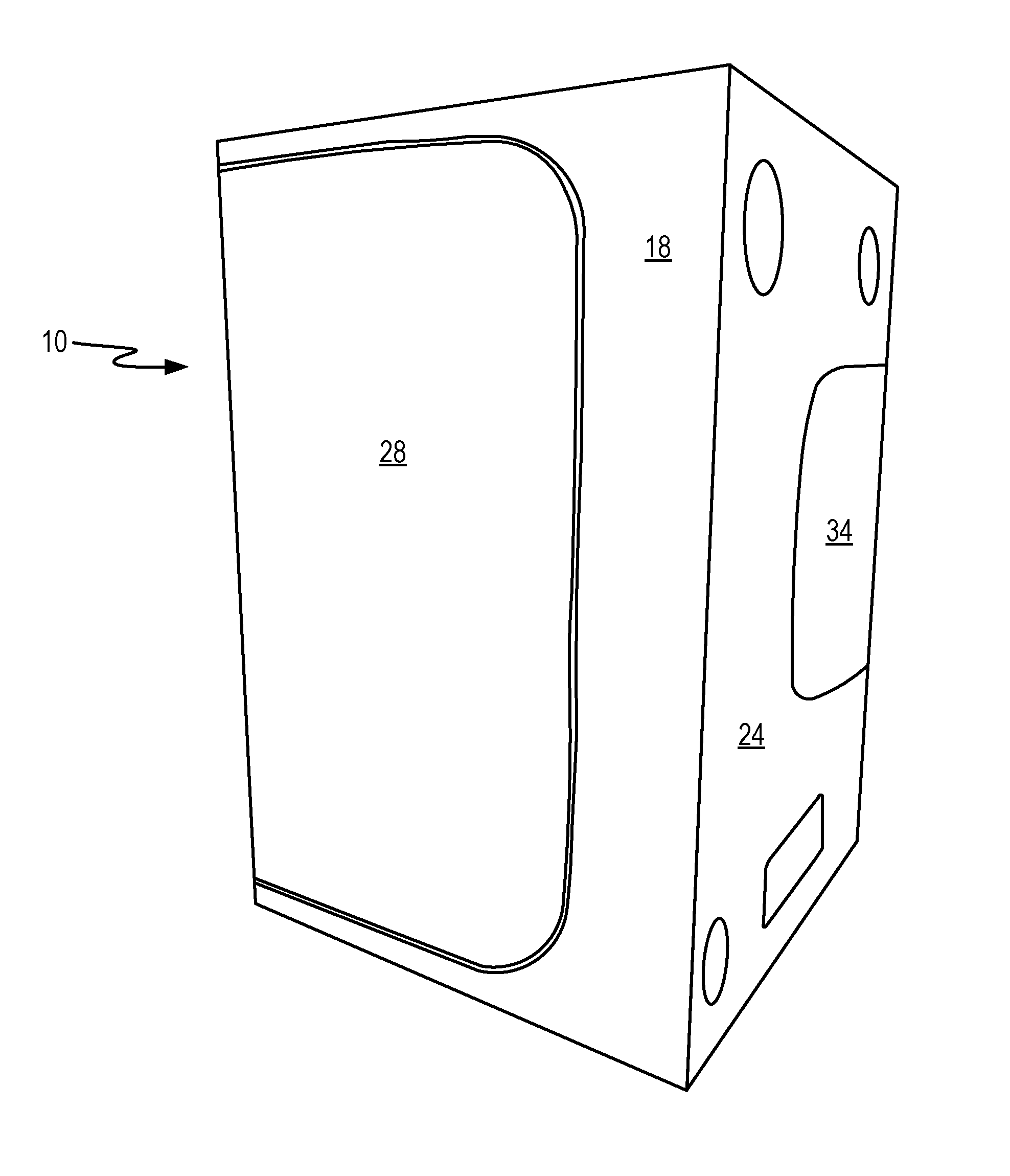 Decontamination enclosure and method