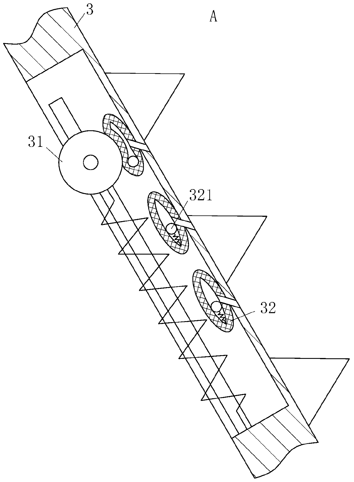 A talc crushing and grinding system for silicone rubber production