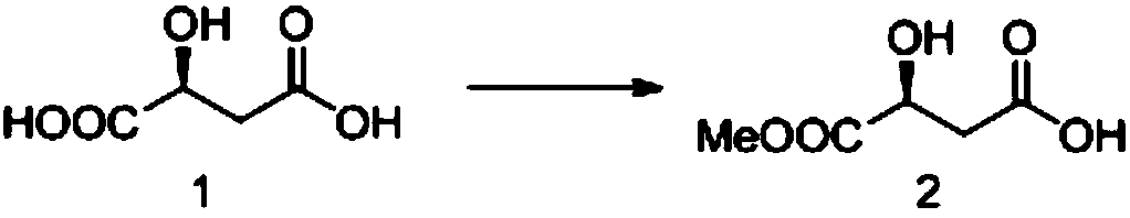 Chemical synthesis method of S-(+)-3-hydroxytetrahydrofuran