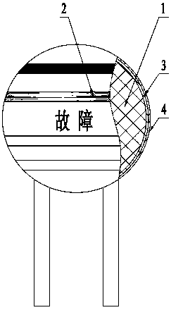 Piezoresistor with self-checking function and surge protector thereof