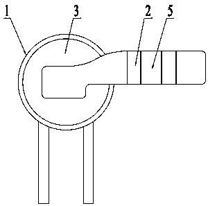 Piezoresistor with self-checking function and surge protector thereof