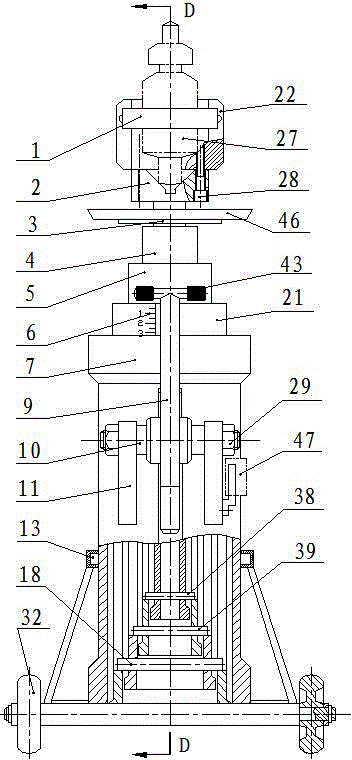 Hand-held electric hammer uphole drilling device