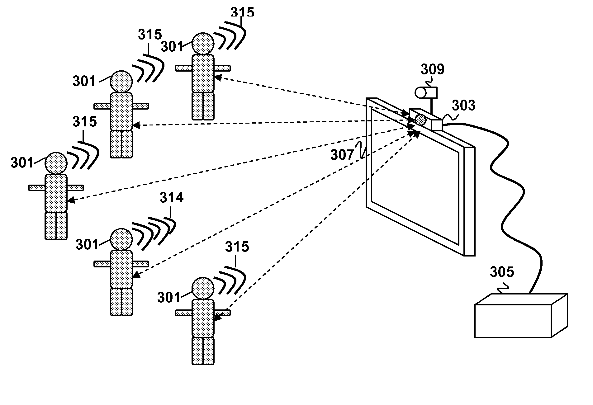 User interface system and method using thermal imaging