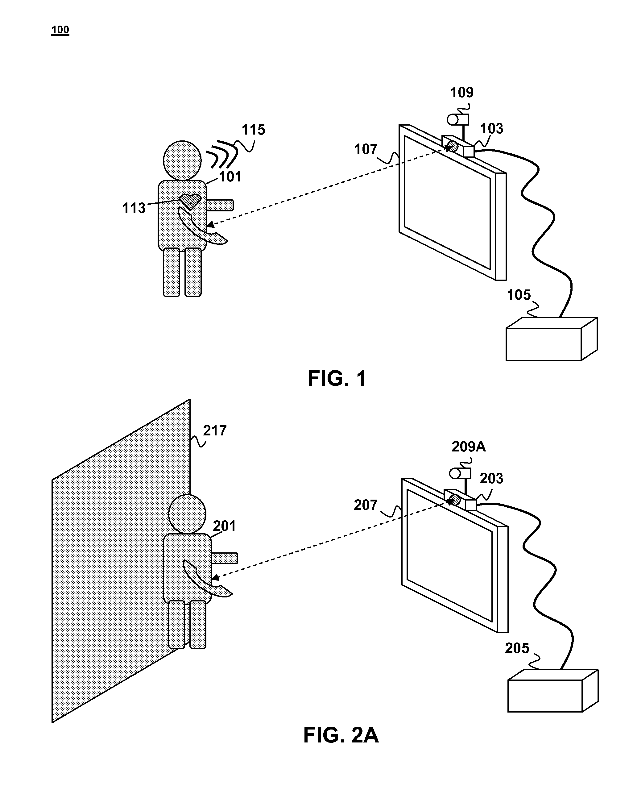 User interface system and method using thermal imaging