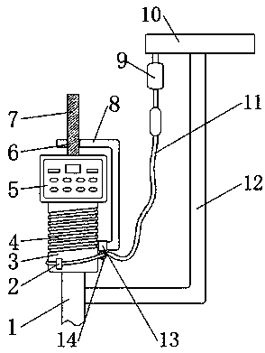 Intelligent operating room blood transfusion nursing and heating device