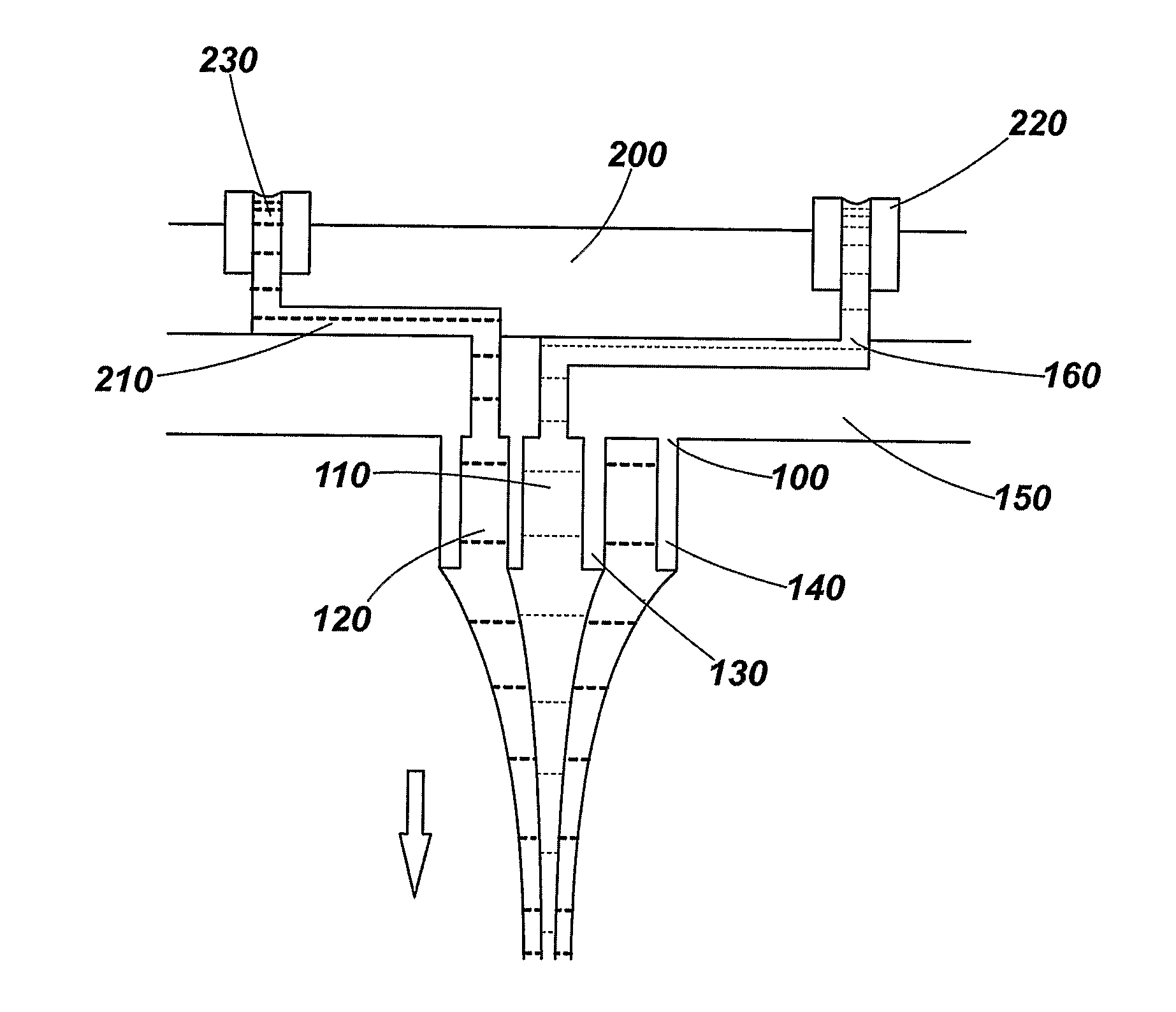 Electrospinning nozzle