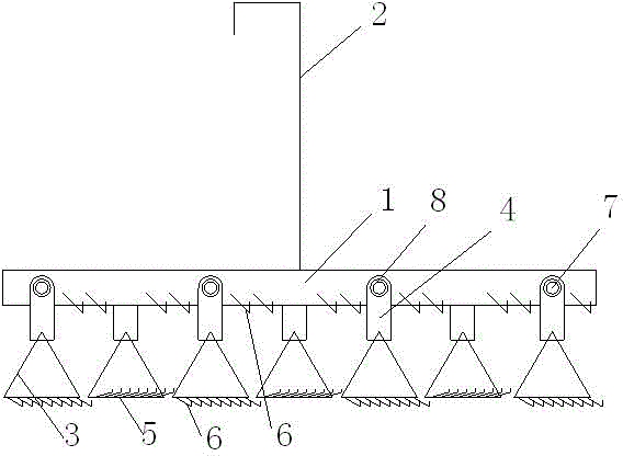 Spraying hanger