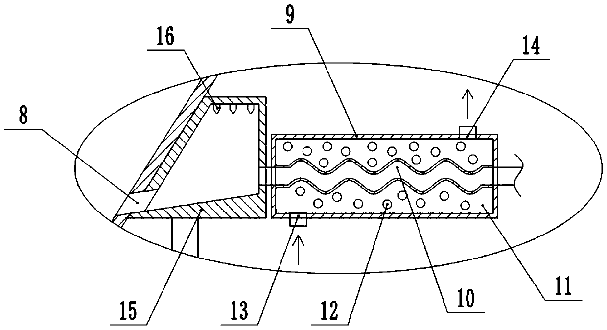 Boiler dust collection device