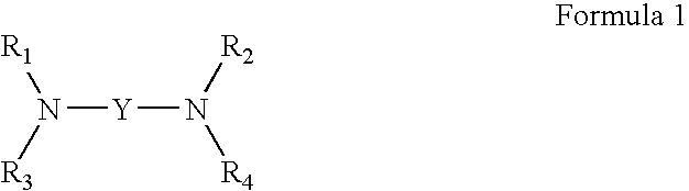 Compositions containing N,N,N',N'-tetrakis(hydroxyalkyl)diamine-or N,N,N',N'-tetrakis(hydroxyalkoxy)diamine-based buffers