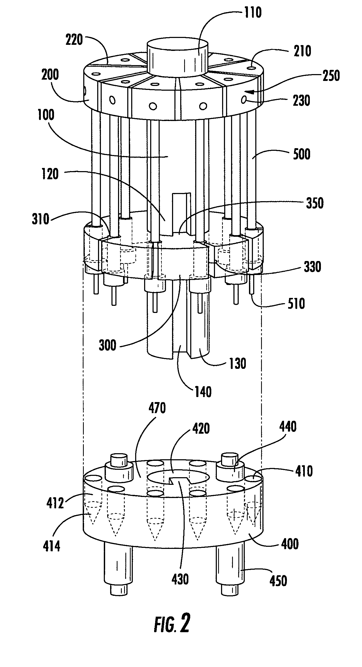 Crystallization cassette for the growth and analysis of macromolecular crystals and an associated method