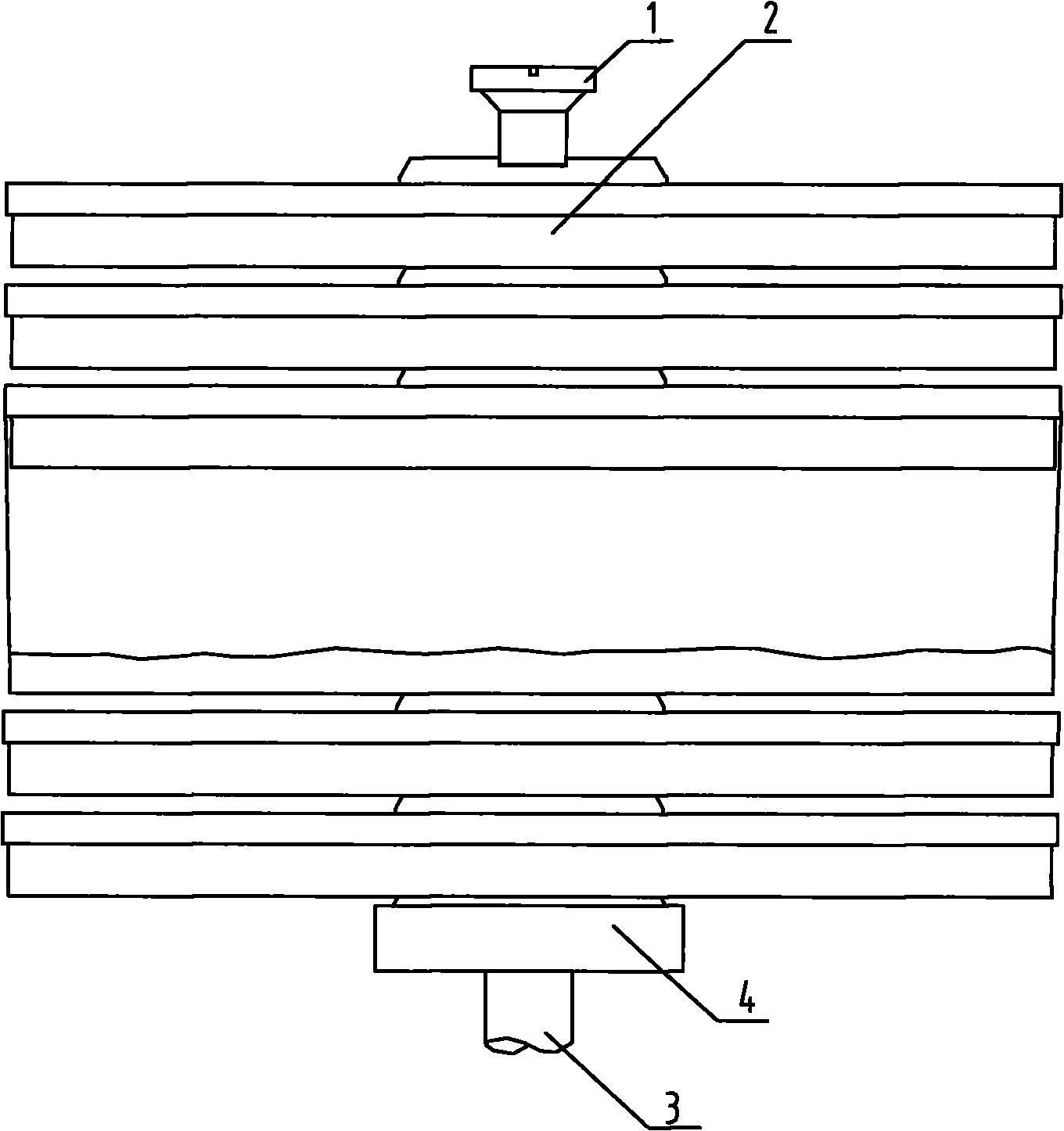 Automatic weight loading system of piston type gauge