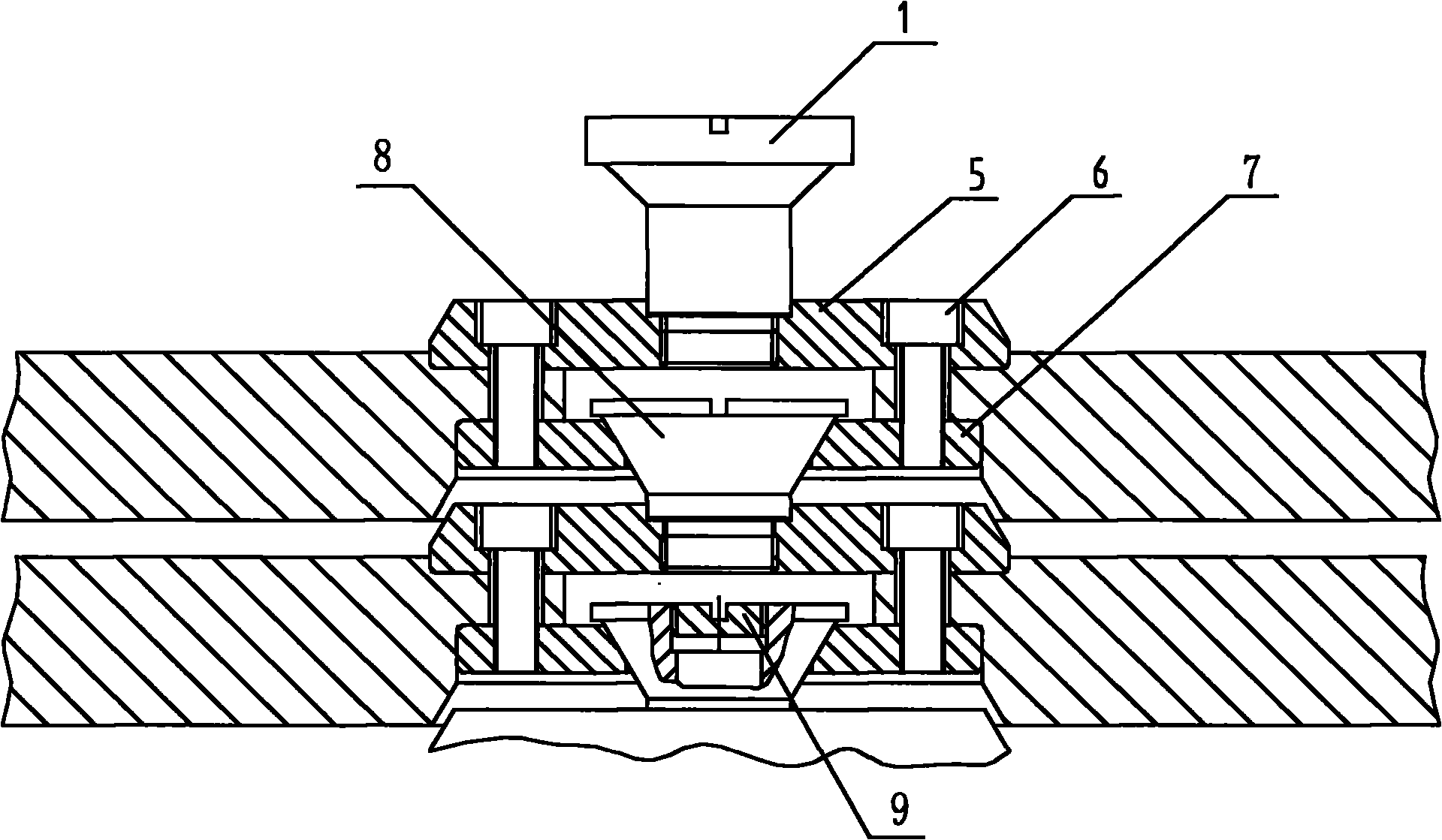 Automatic weight loading system of piston type gauge