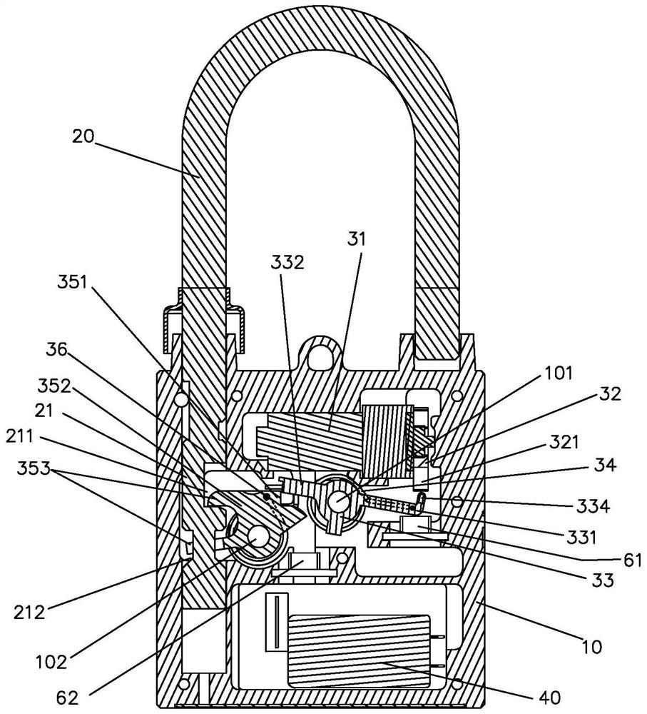 Intelligent lock based on micro-energy power supply