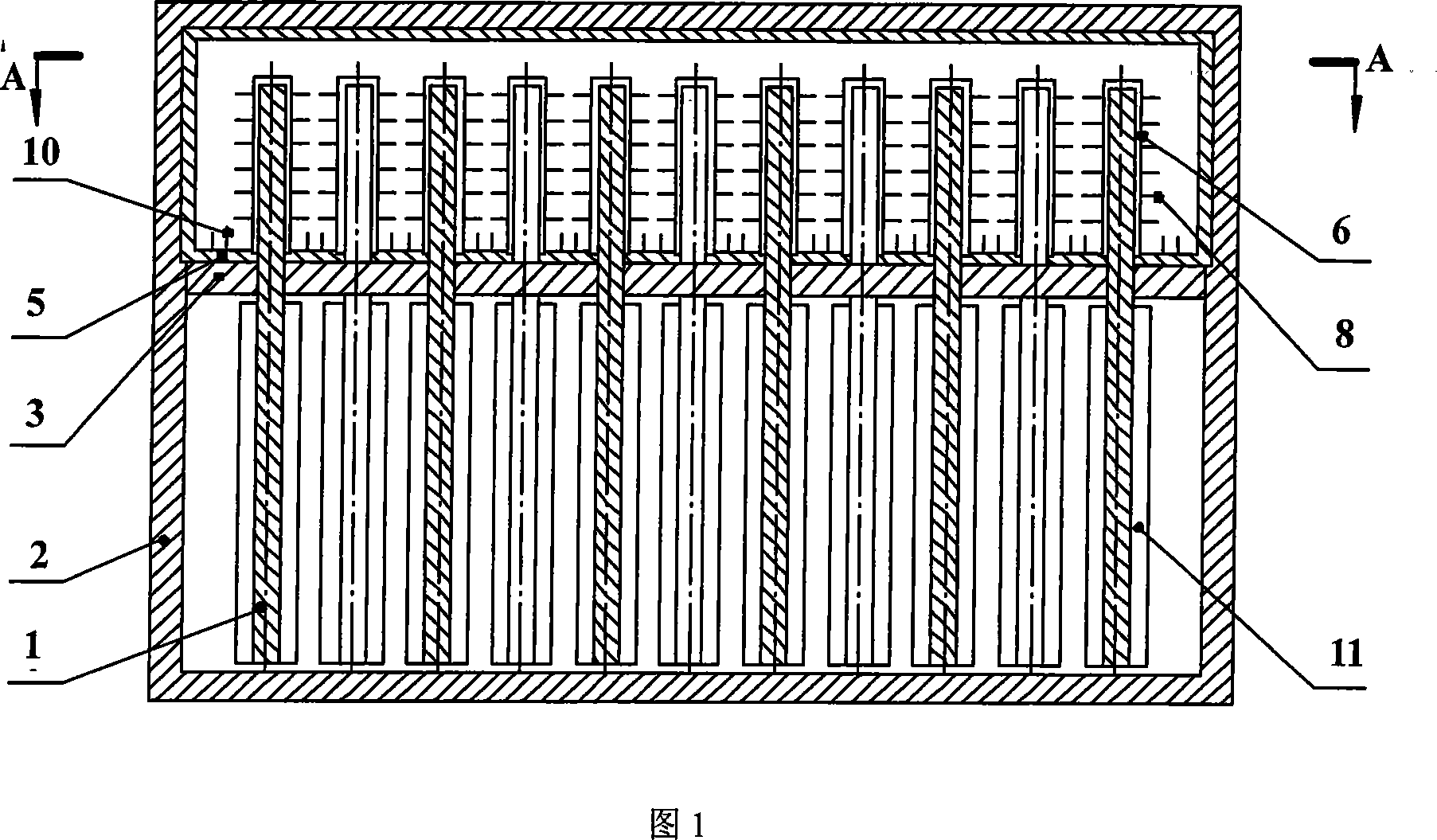 High temperature heat absorber used in solar tower-type thermal power station