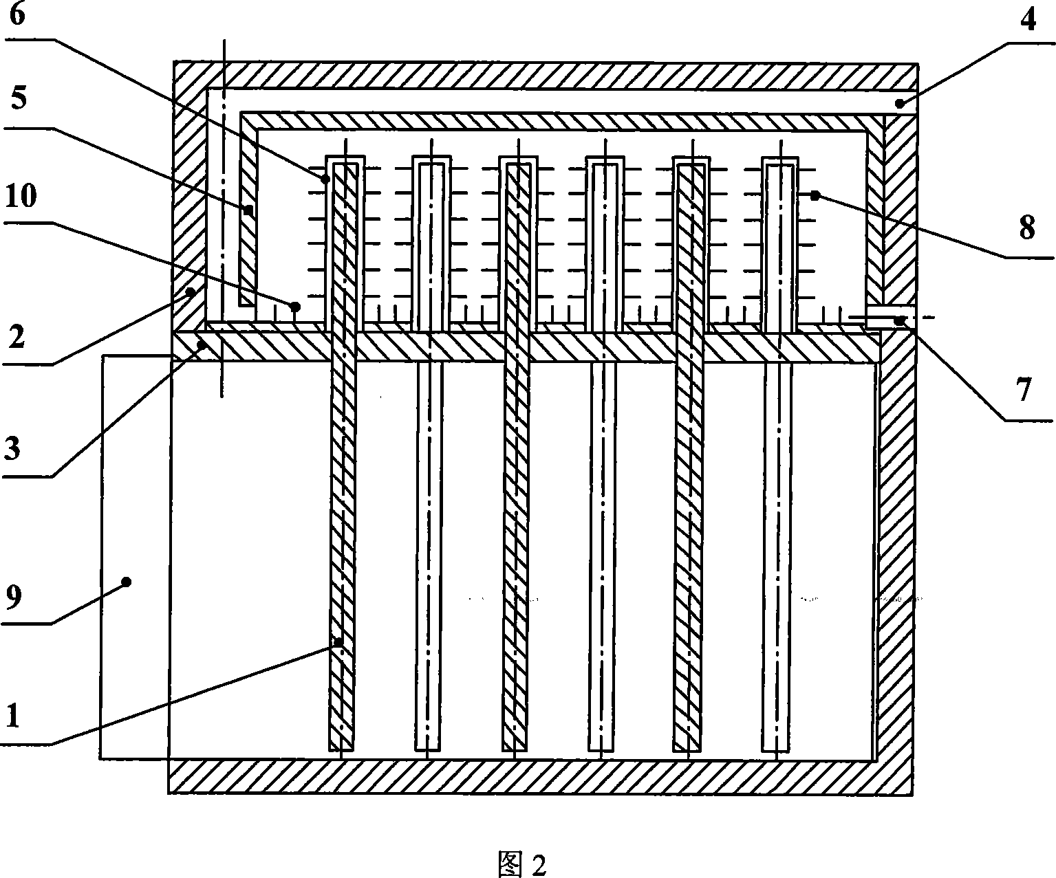 High temperature heat absorber used in solar tower-type thermal power station