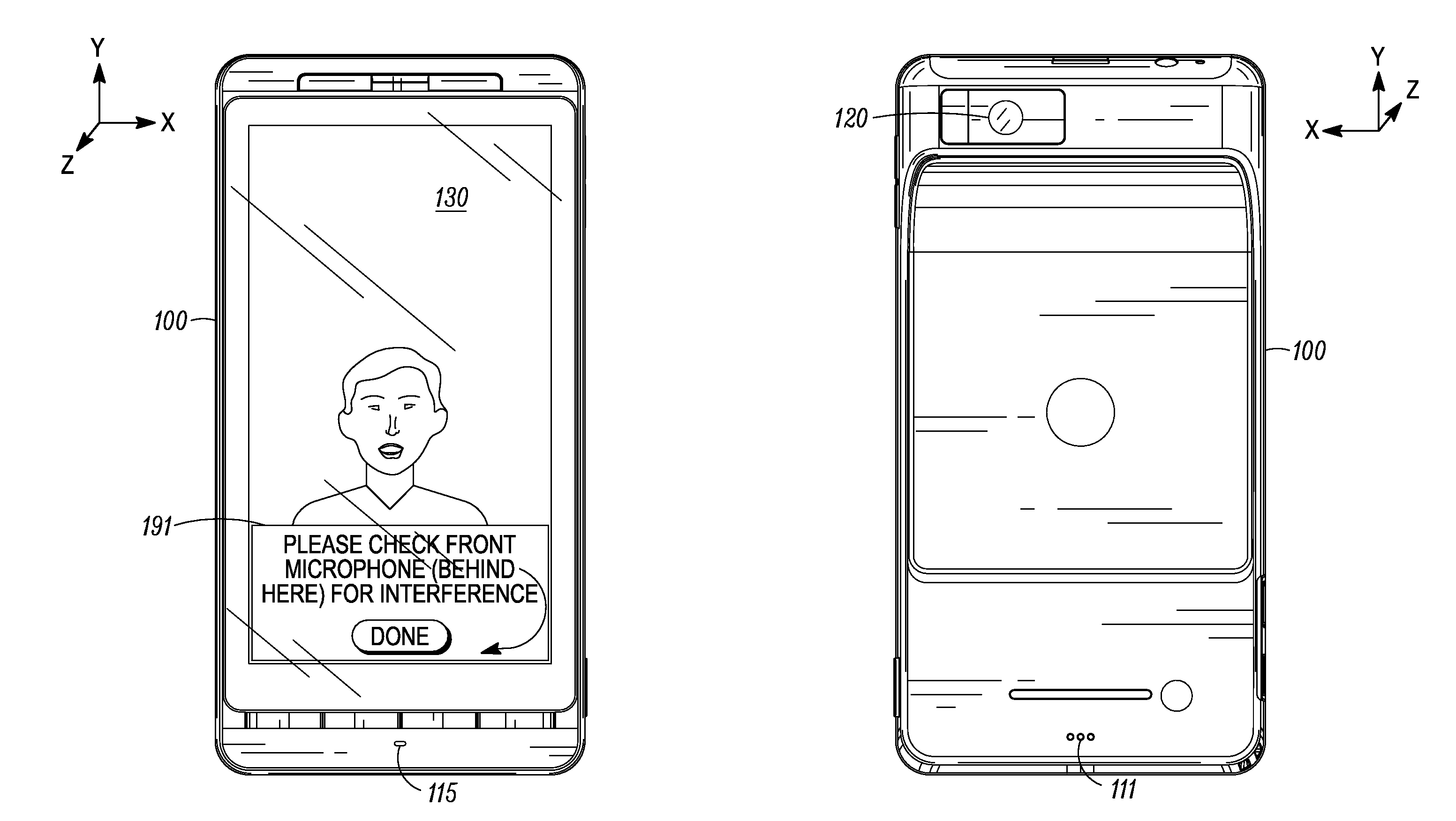 Microphone Interference Detection Method and Apparatus