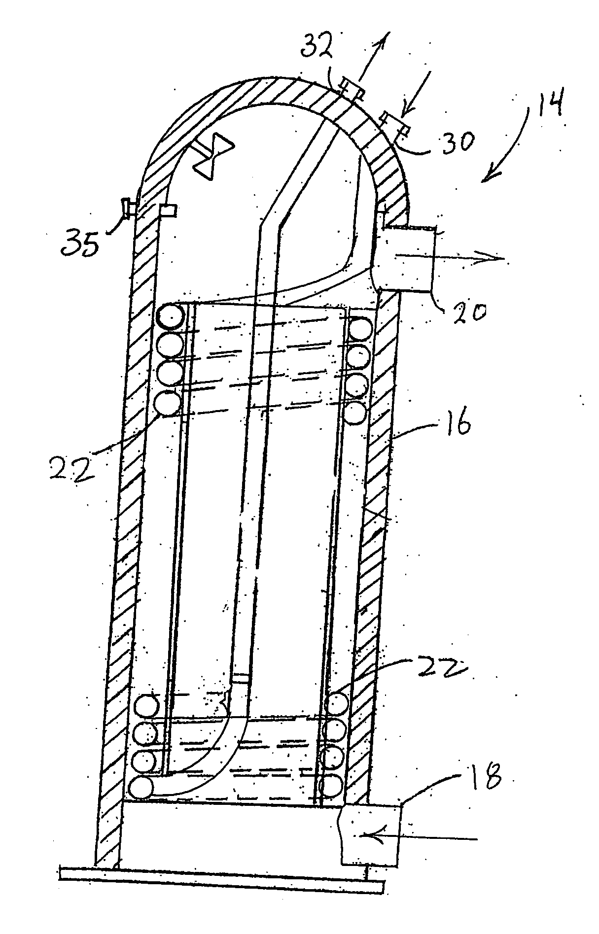 Detached fluid temperature control system