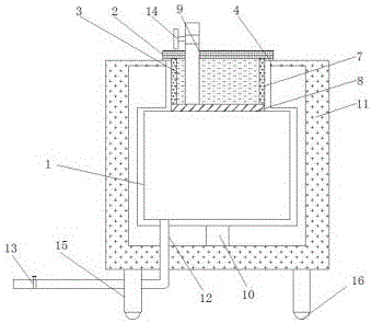 Methyl methacrylate storage device