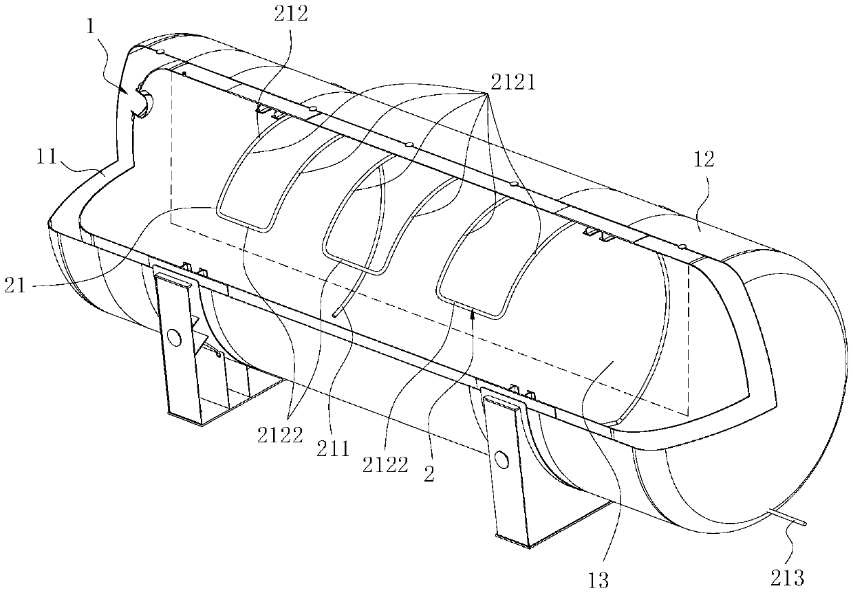 Low-temperature storage tank