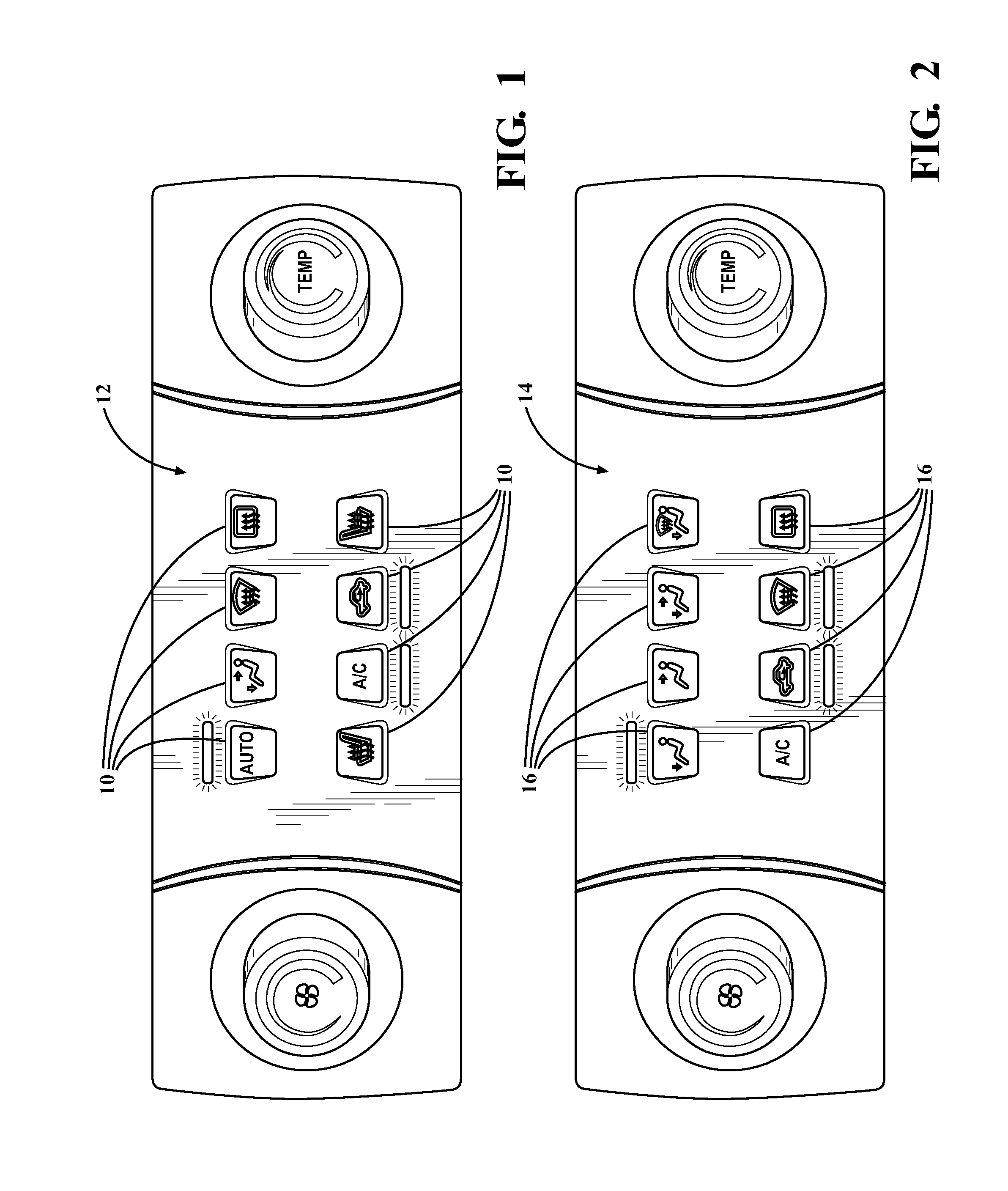 Switch array utilizing touch screen technology and haptics feedback